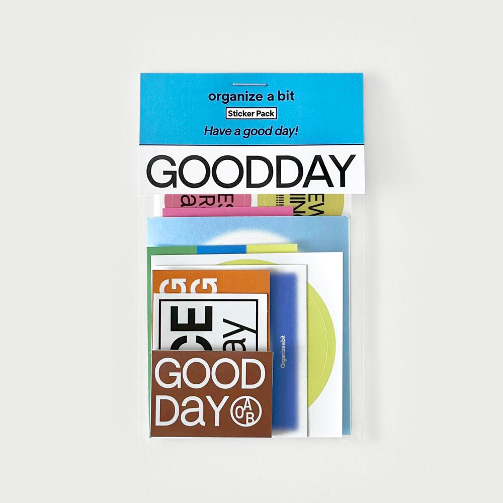 goodday pack 굿데이팩 다꾸용 다꾸 키치 심플 스티커 스티커팩