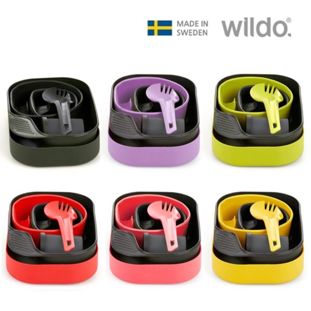 윌도 캠핑용 식기 세트 (캠퍼 박스)