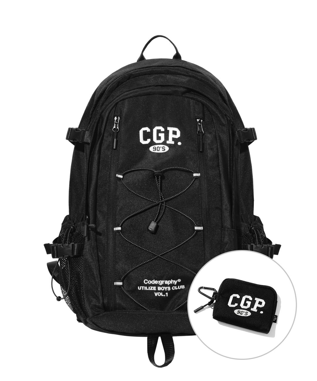 CGP 아치 로고 백팩_블랙