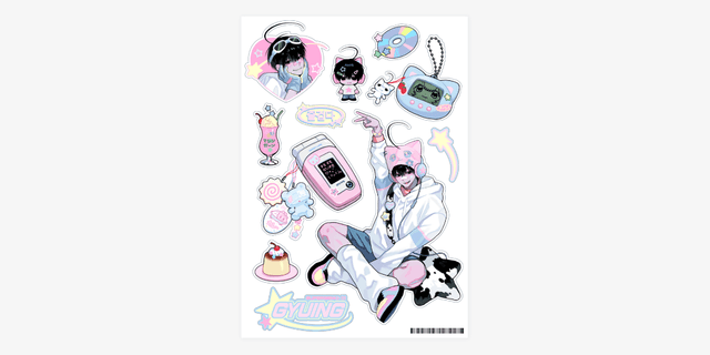 Y2K holic 스티커
