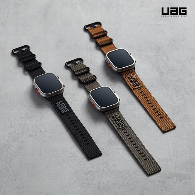 UAG 나토 에코 애플워치 스트랩 밴드 줄 8 울트라 7 SE 6 4 세대 42/44/45/49mm 호환