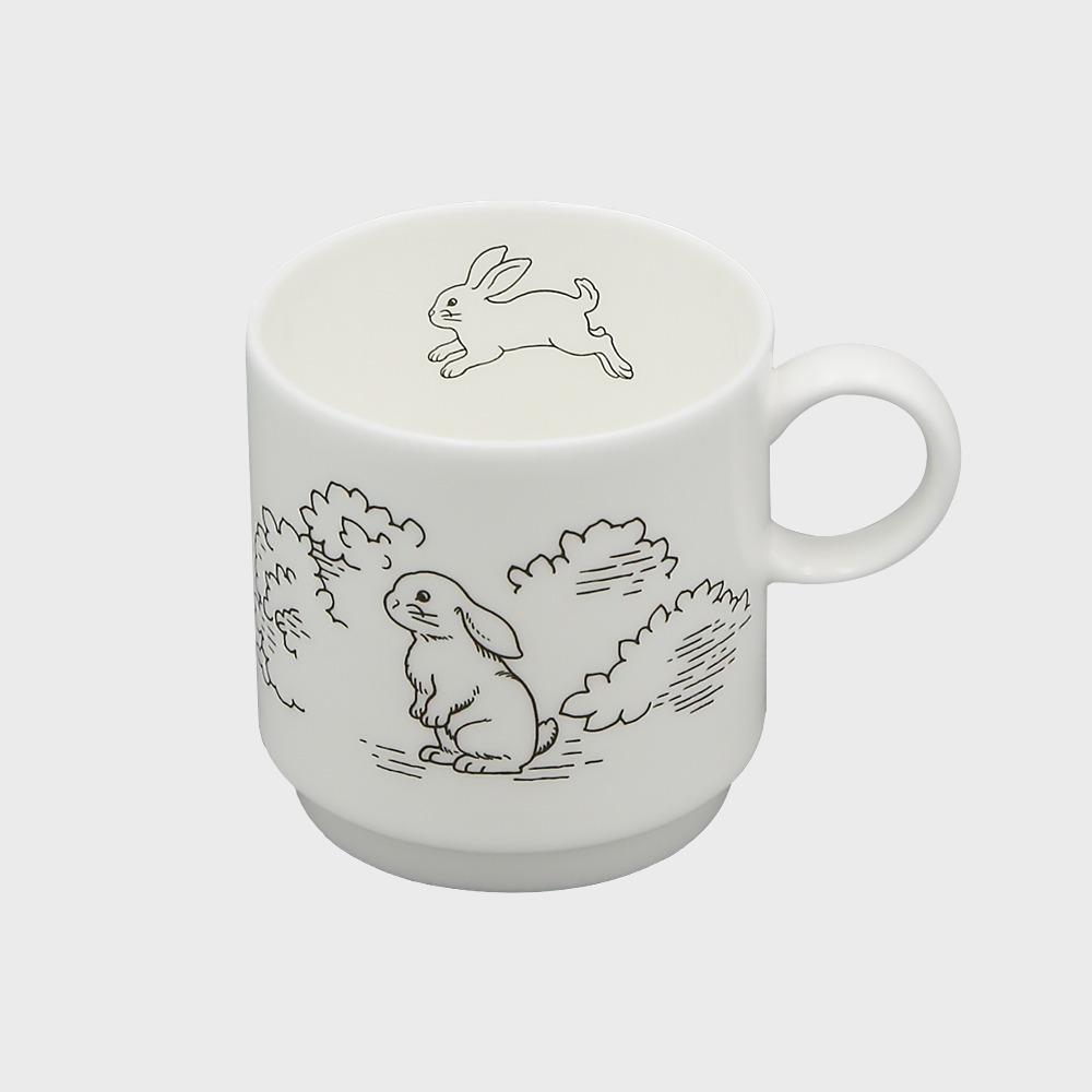 KBP×한국도자기 키티버니포니 그로브 머그컵 (버니)