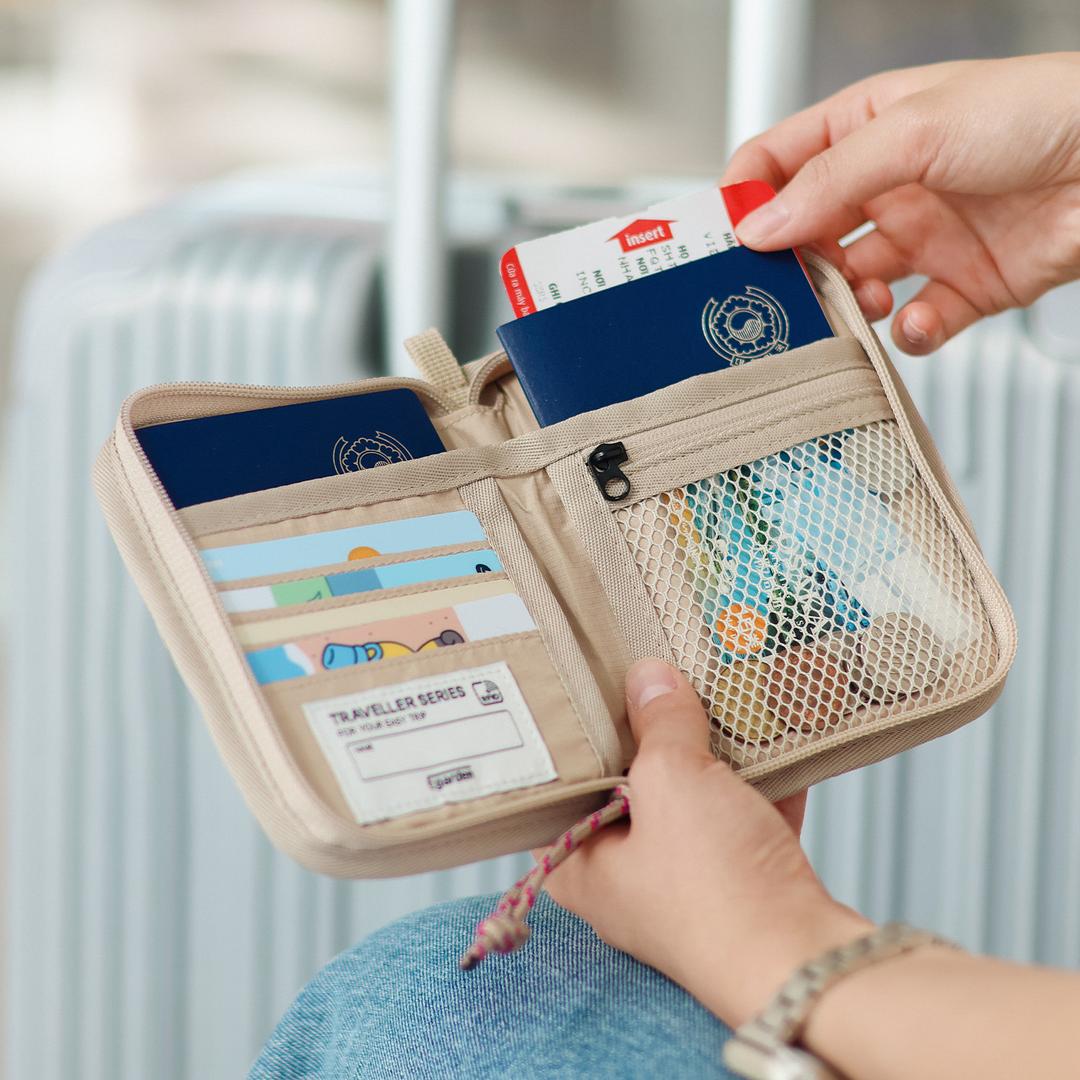 에가든 트래블러 패스포트 Soft RFID 차단 여권지갑