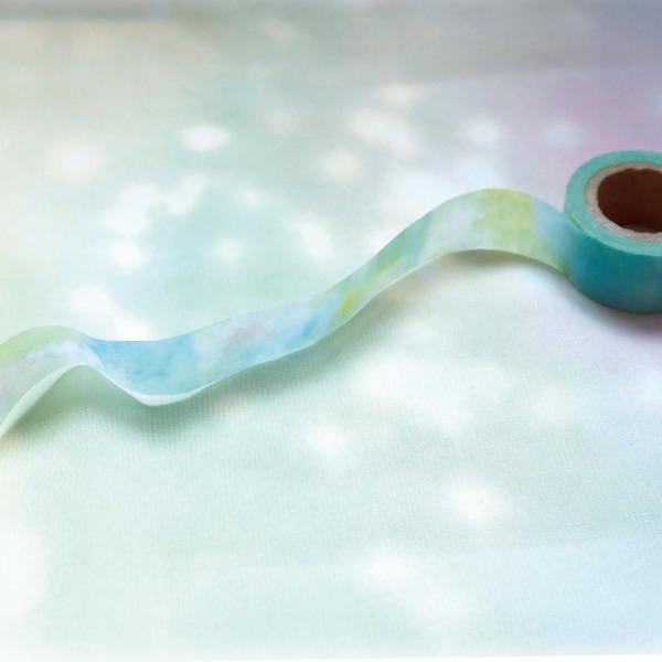 몇 가지의 색 masking tape