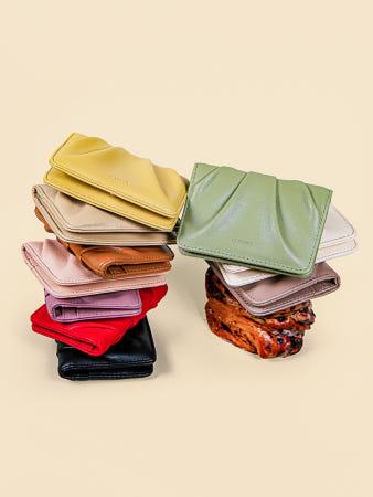 이런 상품 어때요? 도우 소프트 여성 카드지갑 교통 가죽 여자 반지갑 명함 7컬러