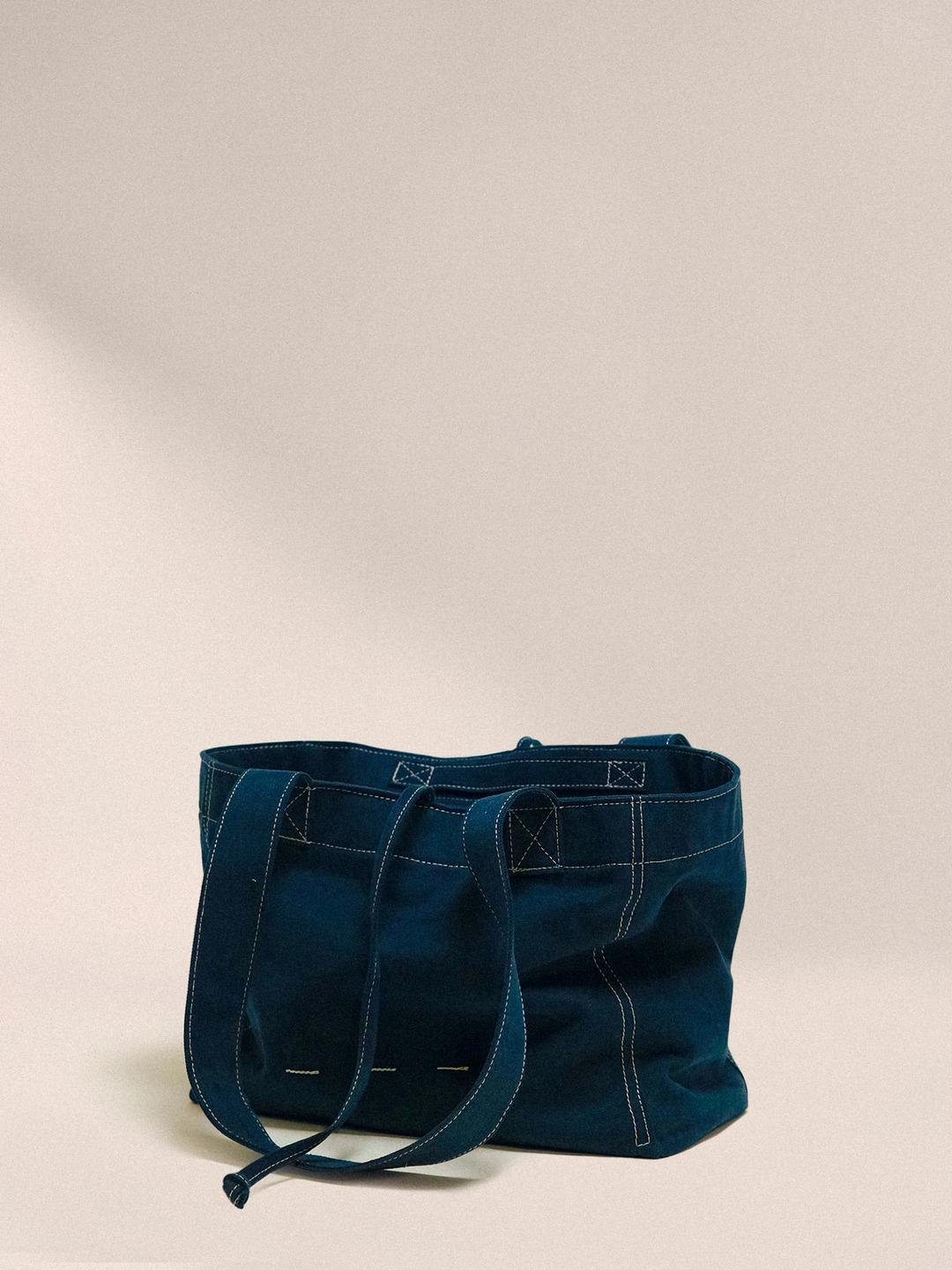 [4/29 예약배송] VINTAGE CANVAS BAG - NAVY