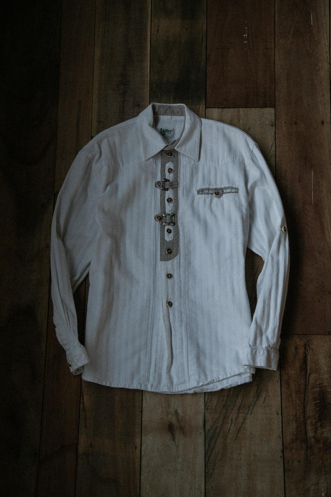 Antique Pendant Western Shirt 00063