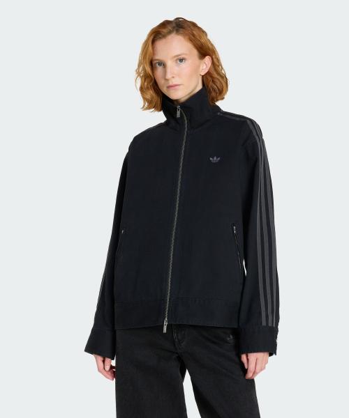 트윌 풀집 자켓 - 블랙 / KF2311