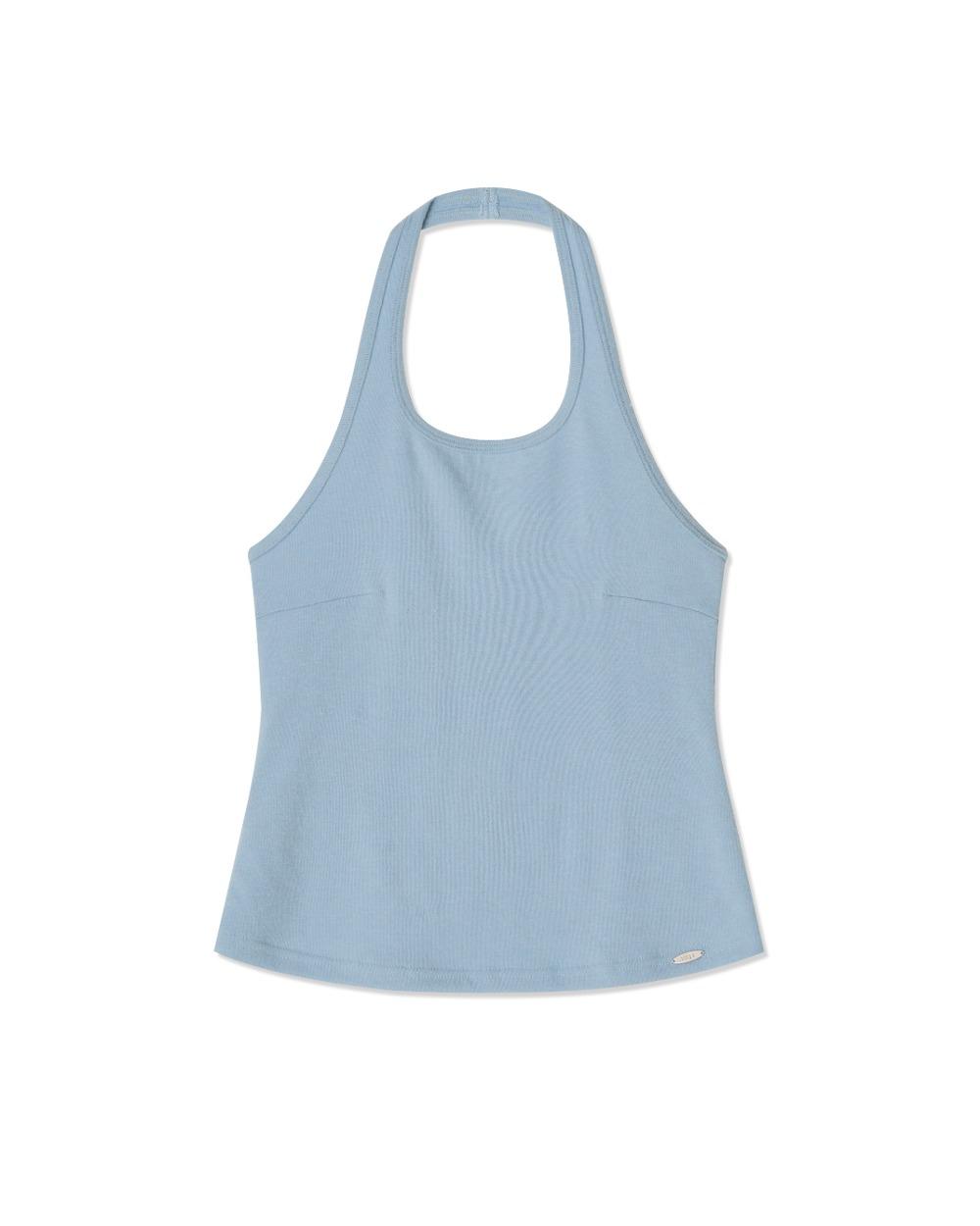 PLUSHY HALTER NECK (4color)