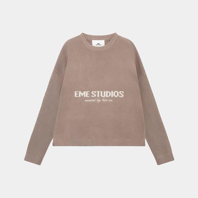 Master Muddy Brown Knit Sweater