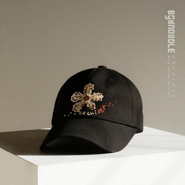 ORCHIDEA BALL CAP [black]