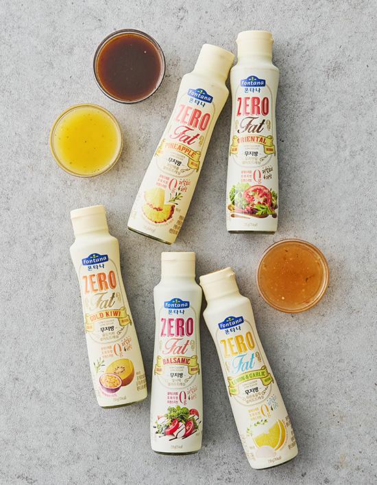 [폰타나] 저칼로리 저당 드레싱 5종 (택1)