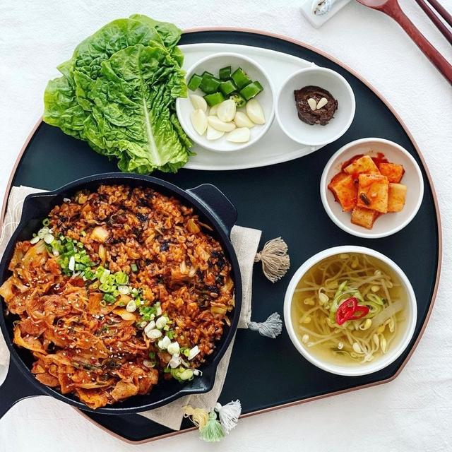 파절이삼겹살 김치볶음밥 재료포함 맛집 밀키트 : 파삼672