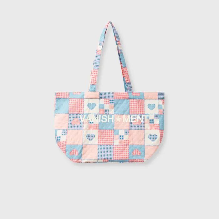 Patchwork eco bag_cream