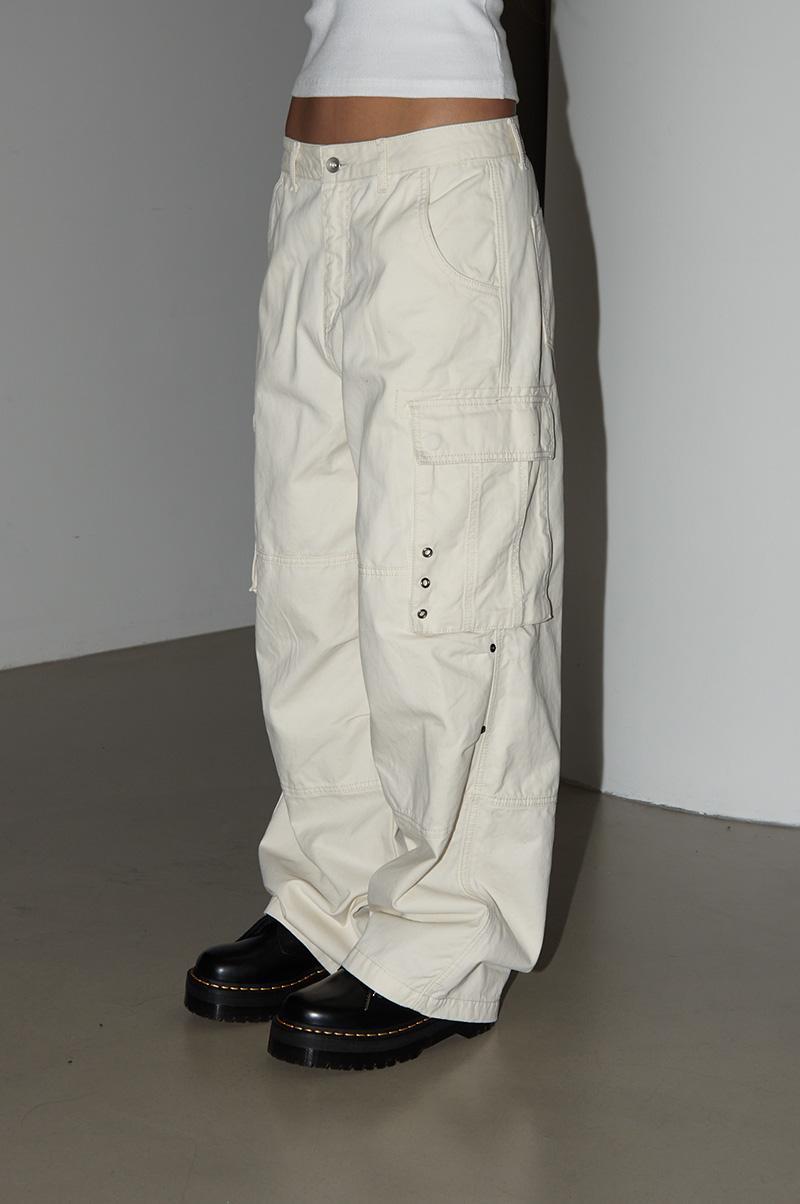 PEACE EYELET CARGO PANTS