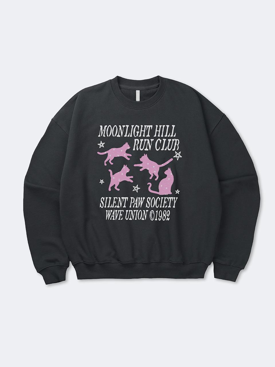 Moonlight hill Sweatshirt charcoal