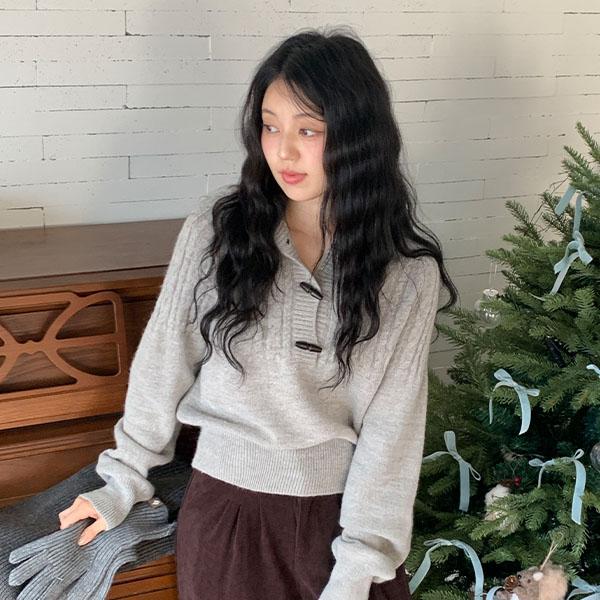 써니킥 [겨울신상]초아 후드 니트