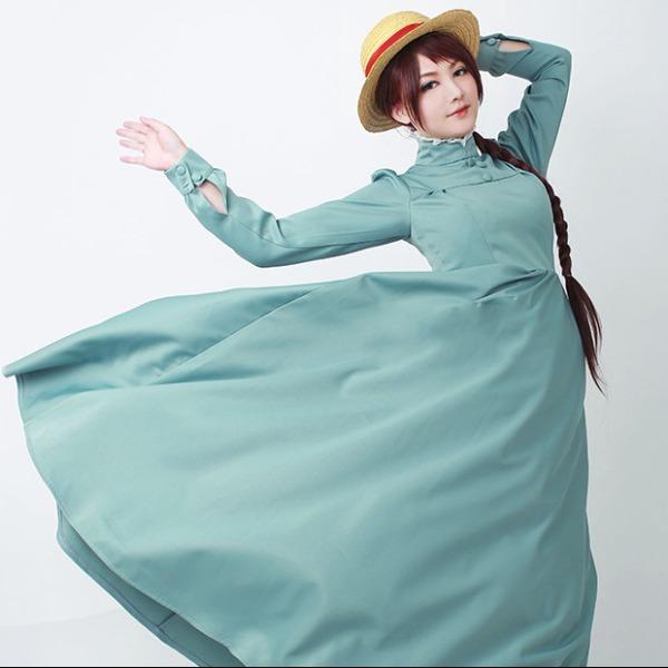 하울의 움직이는 성 - 소피 코스프레 의상 (A타입)