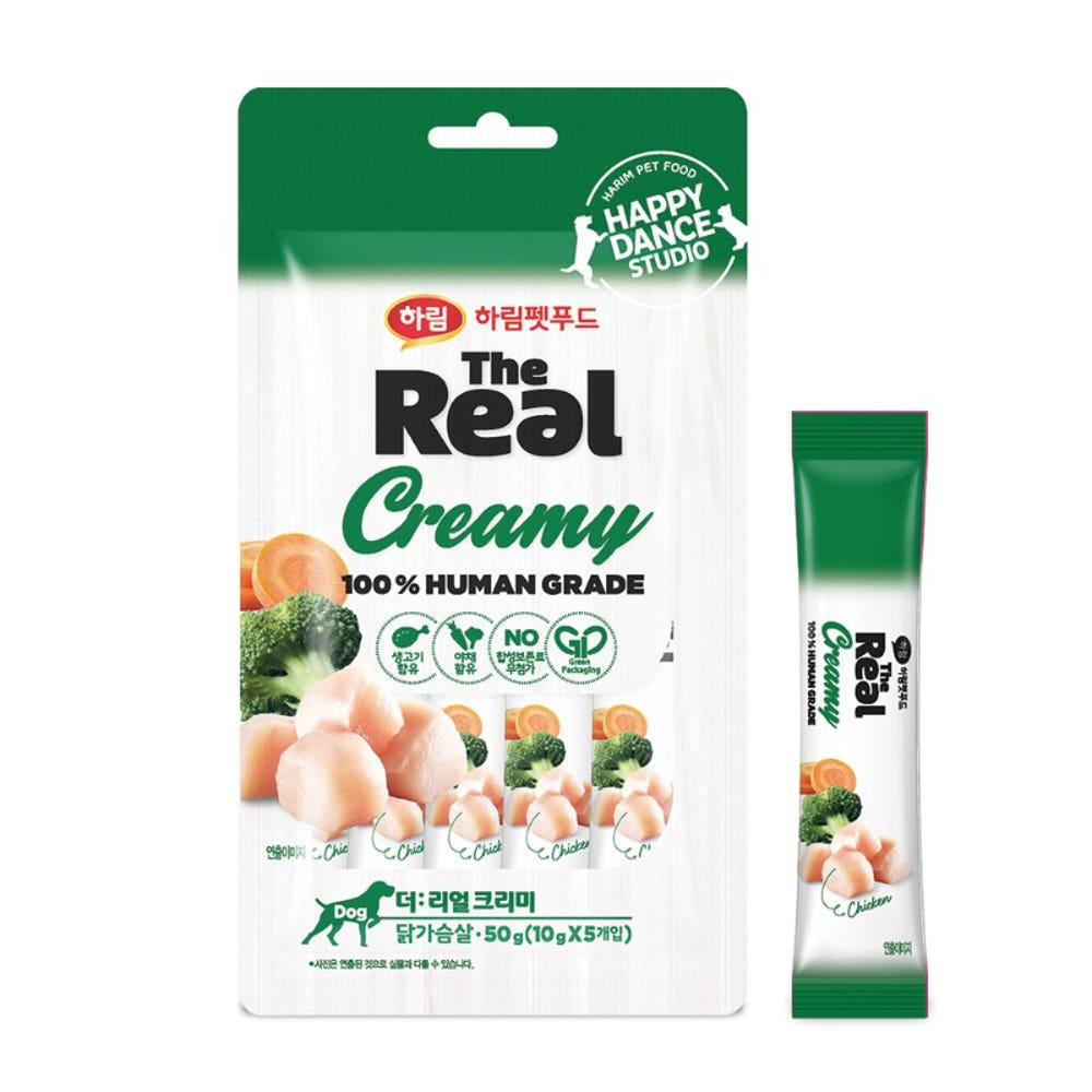 더리얼 크리미 닭가슴살 50g (Dog) 