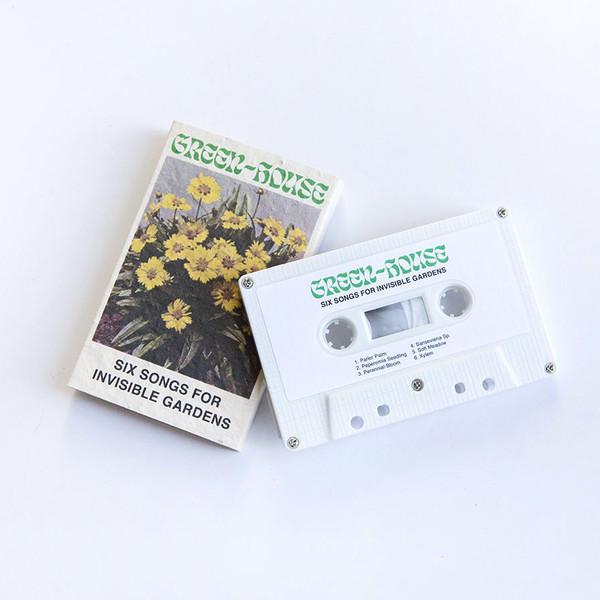 [Cassette] Green-House – Six Songs for Invisible Gardens (2020 / US / w/ Wild Flower Seeds Sleeve)