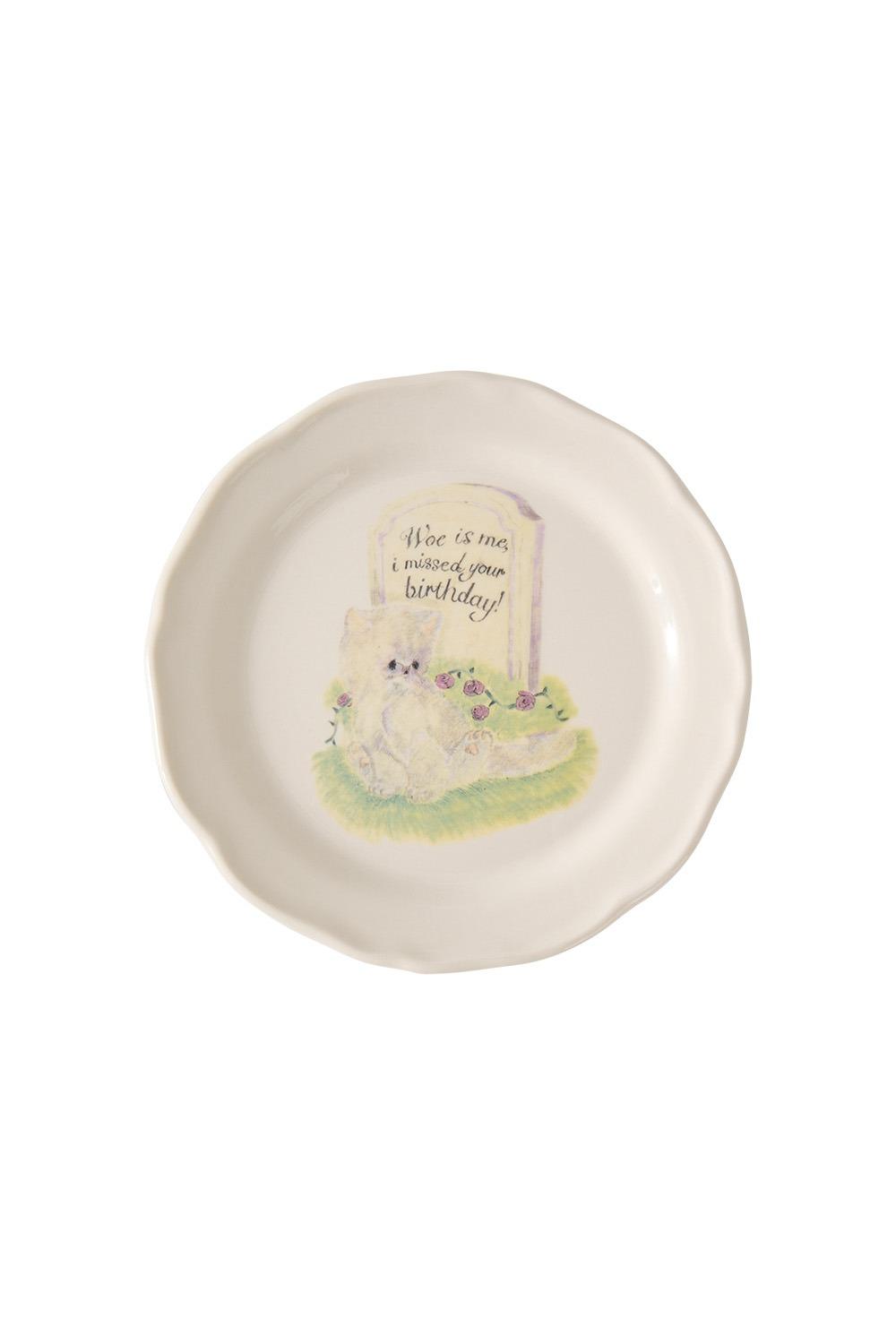 YB X Motka Ceramic Tray_Graveyard Cat [예약 배송 12월 04일 순차 발송]