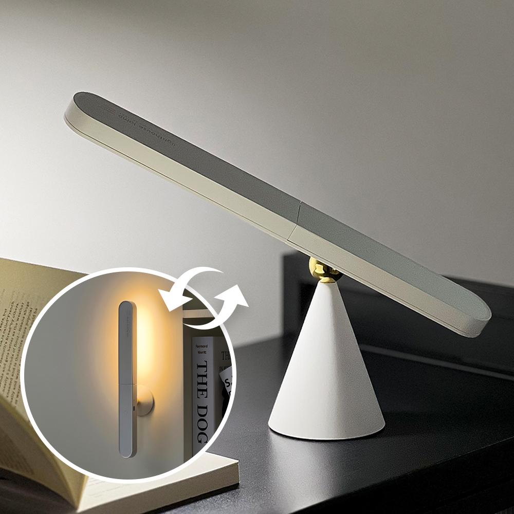 [자취/집들이선물]투웨이 회전 오브제 무드등 마그네틱 독서등 수면등 벽걸이 램프 스탠드 인테리어 소품 간접 조명 여자 생일