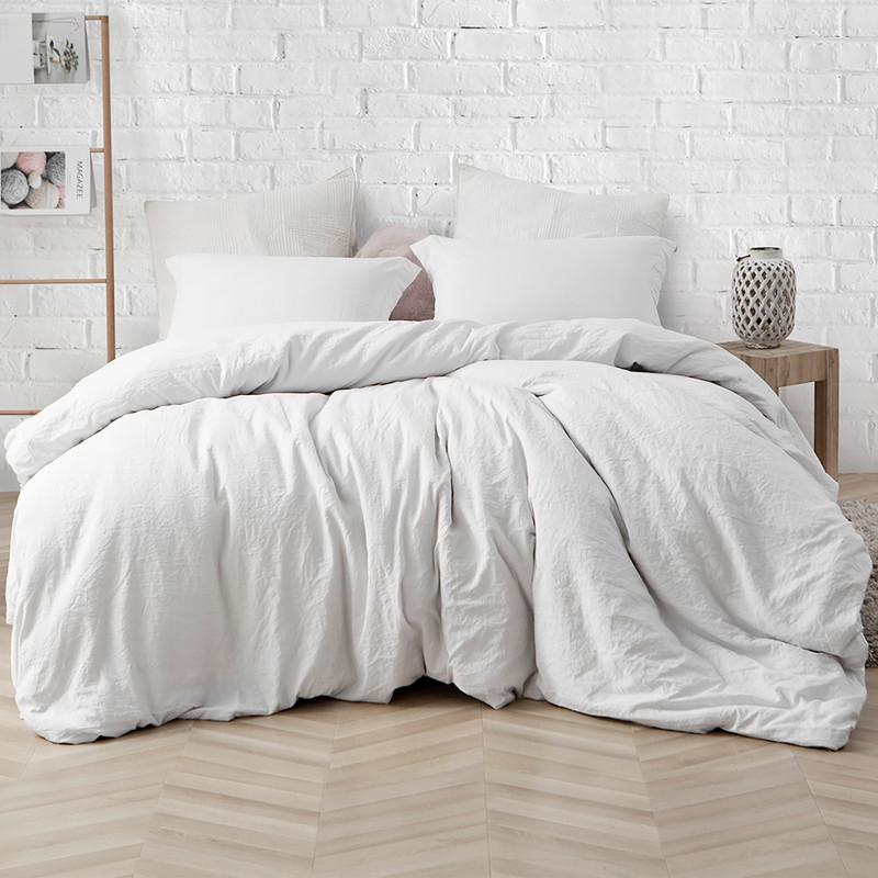 Natural Loft® Coma Inducer® Comforter with Cover - Farmhouse White