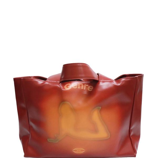 [PRE-ORDER] GENRE POSE LEATHER BAG BURGUNDY