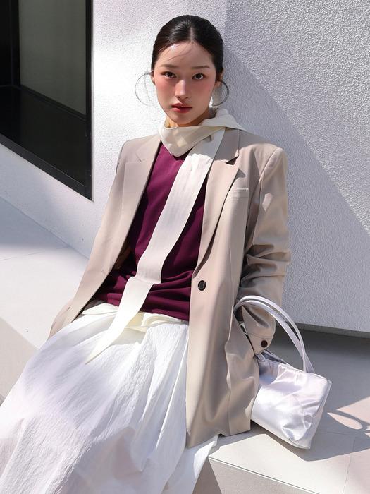 키코 슬림 핏 라인 자켓 / KIKO SLIM FIT LINE JACKET_2colors