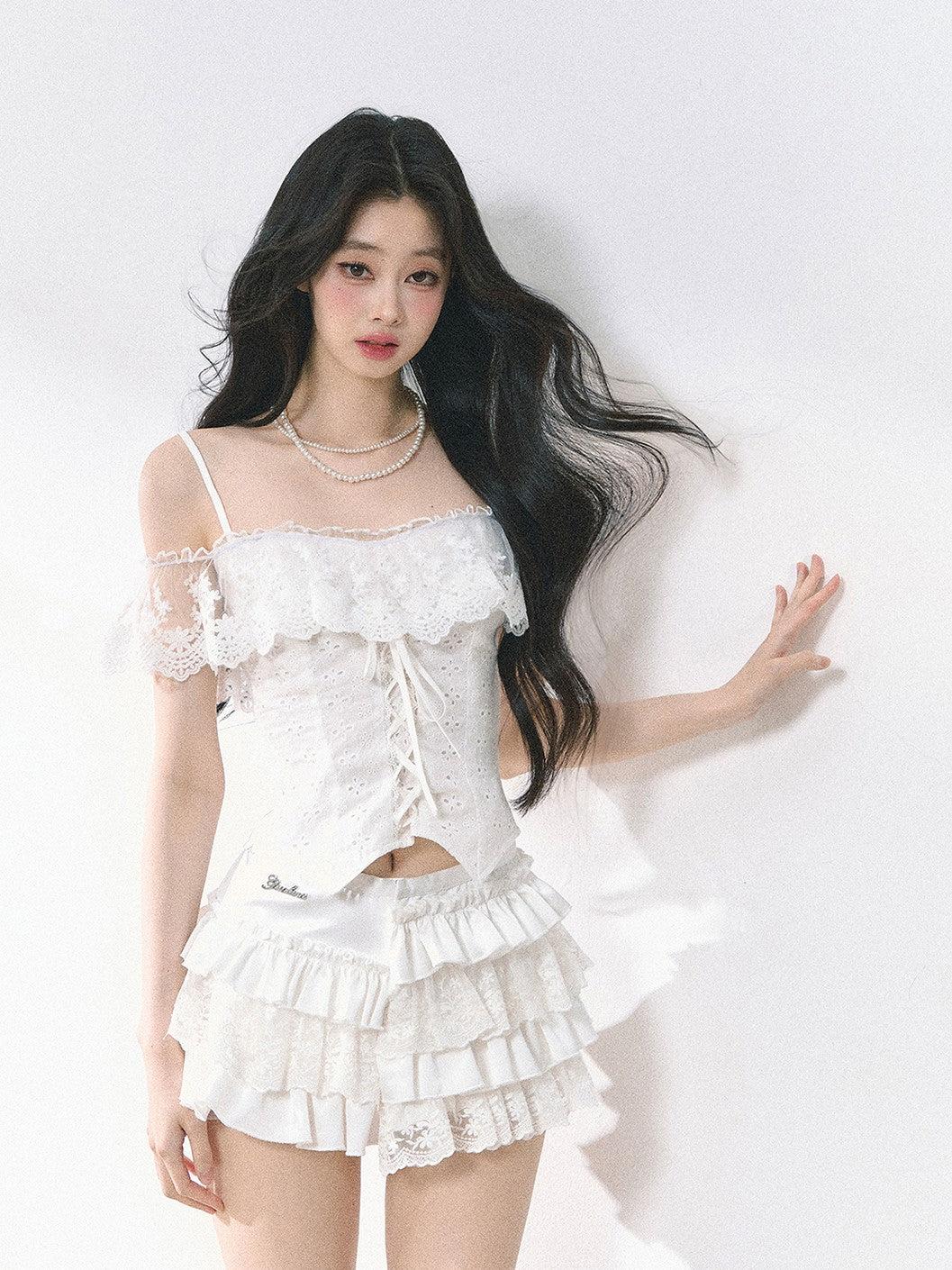 White French Lace Camisole DIA0459