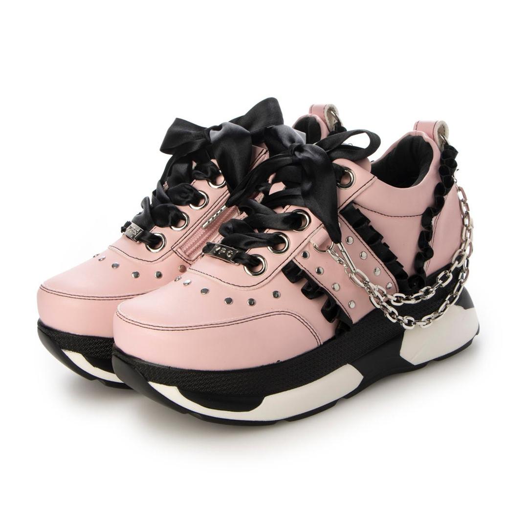 ヨースケ YOSUKE 厚底スニーカー （BL/PK）