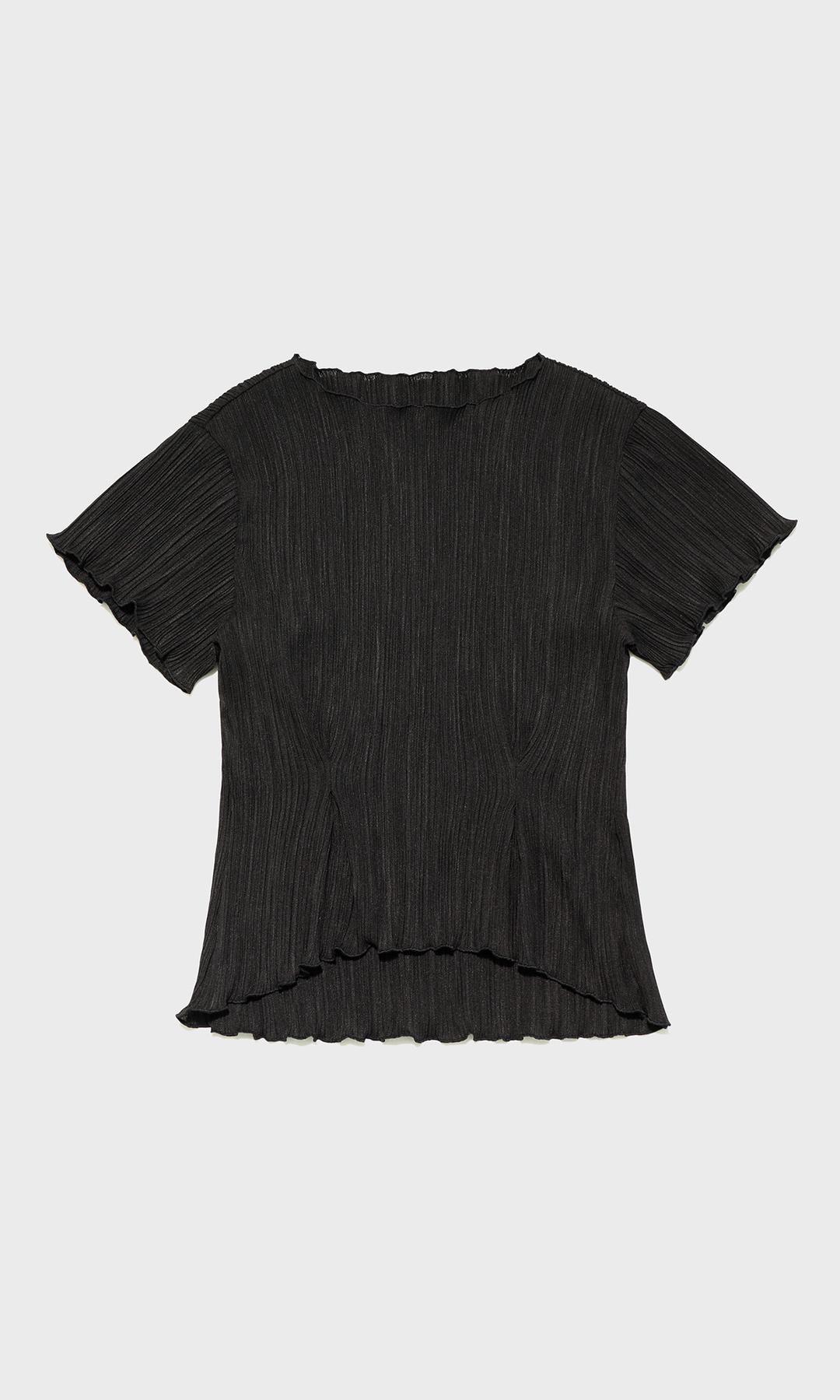 [단독~5.20][5/30 예약배송] [HAGO단독판매] Half Sleeve Ziggle Top