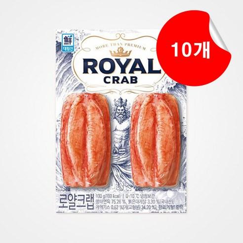 대림 로얄크랩 100g x 10개 - 맛살 | 쿠팡