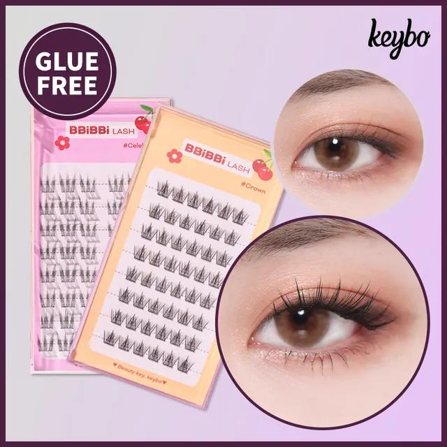 키보 노글루 가닥속눈썹 삐삐래쉬