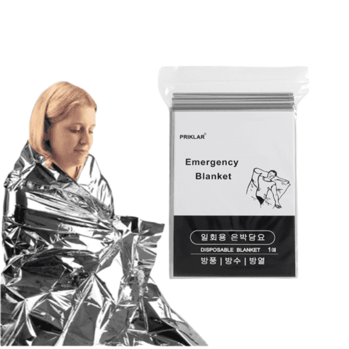 프리클라 은박담요 휴대용담요 비상담요 10매, L ( 160x21..., 10개 - 비상담요 | 쿠팡