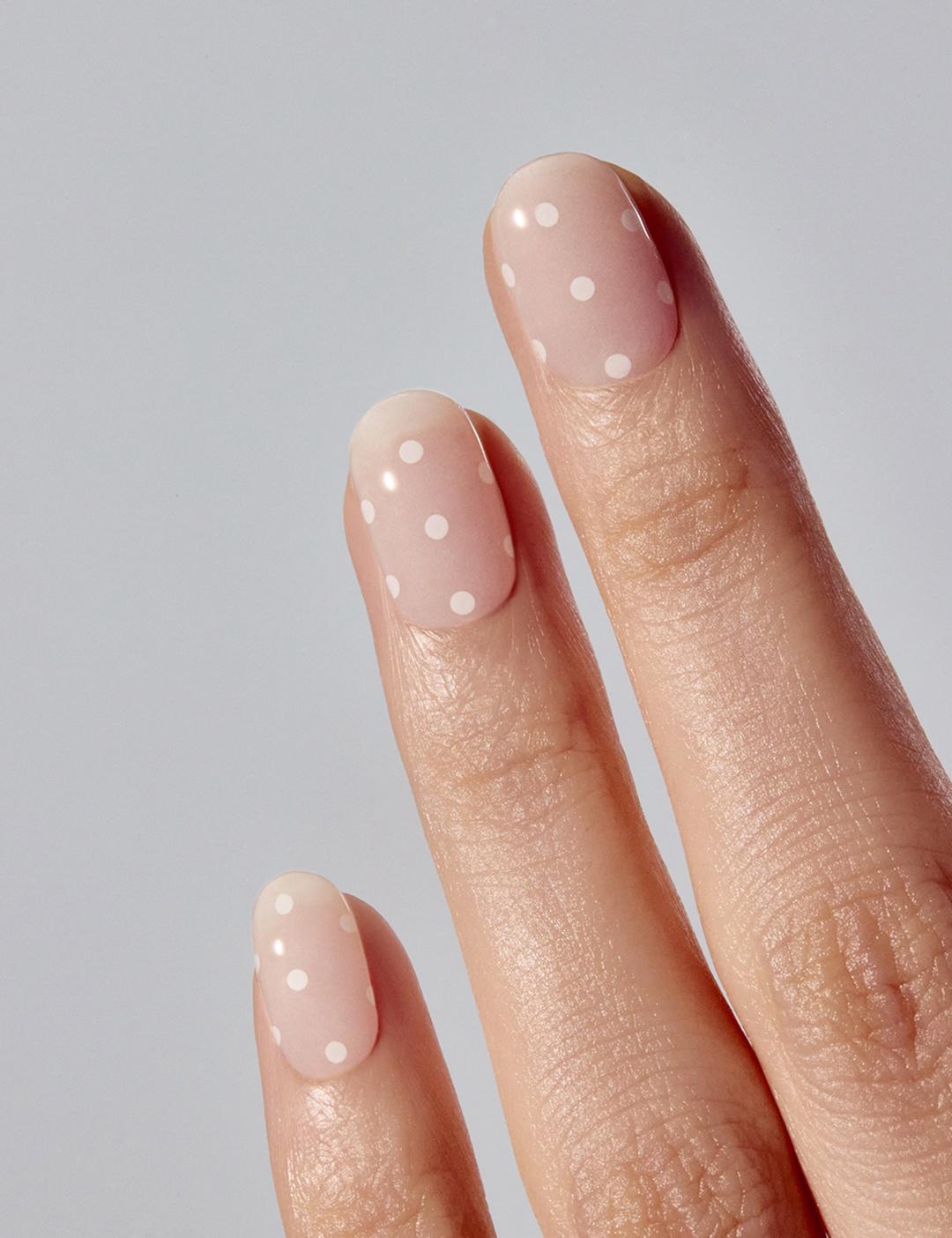 N 폴카 블랑 네일