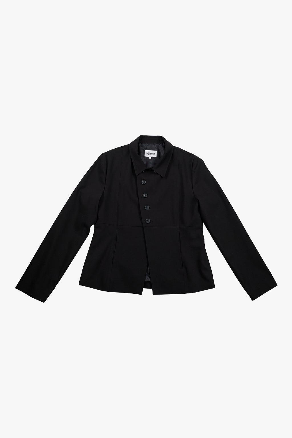 DOUBLE-BUTTON JACKET / BLACK