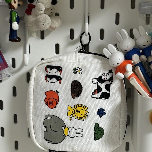 미피 캔버스 파우치