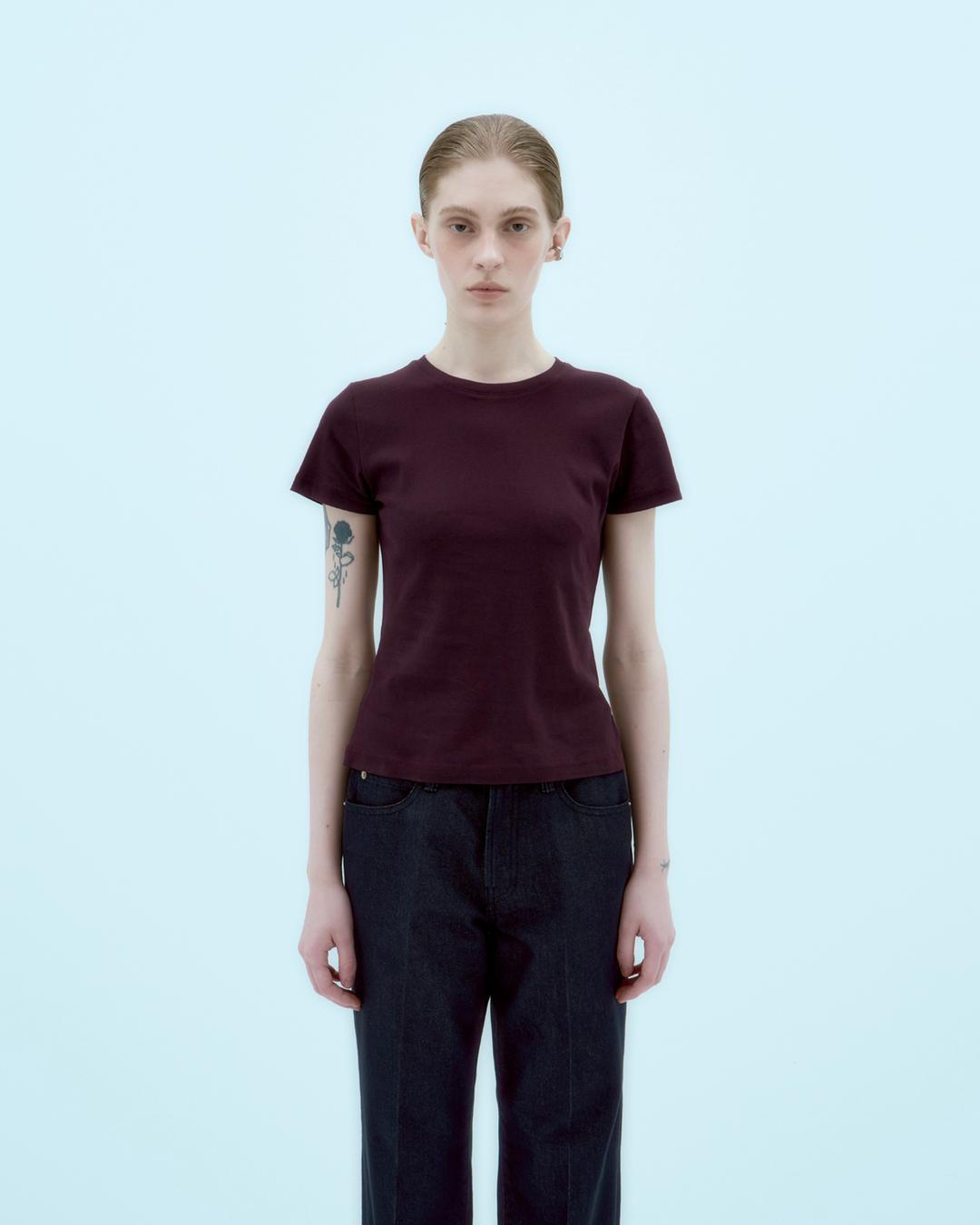 SADR half sleeve t-shirt Eggplant