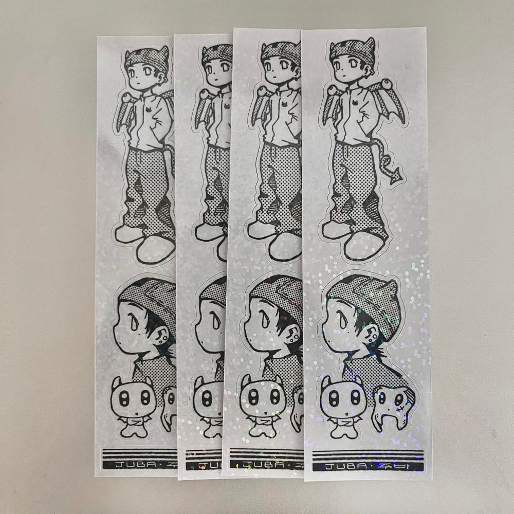 [JUBA⋆주바] 눈물 머금은 친구들 hologram sticker