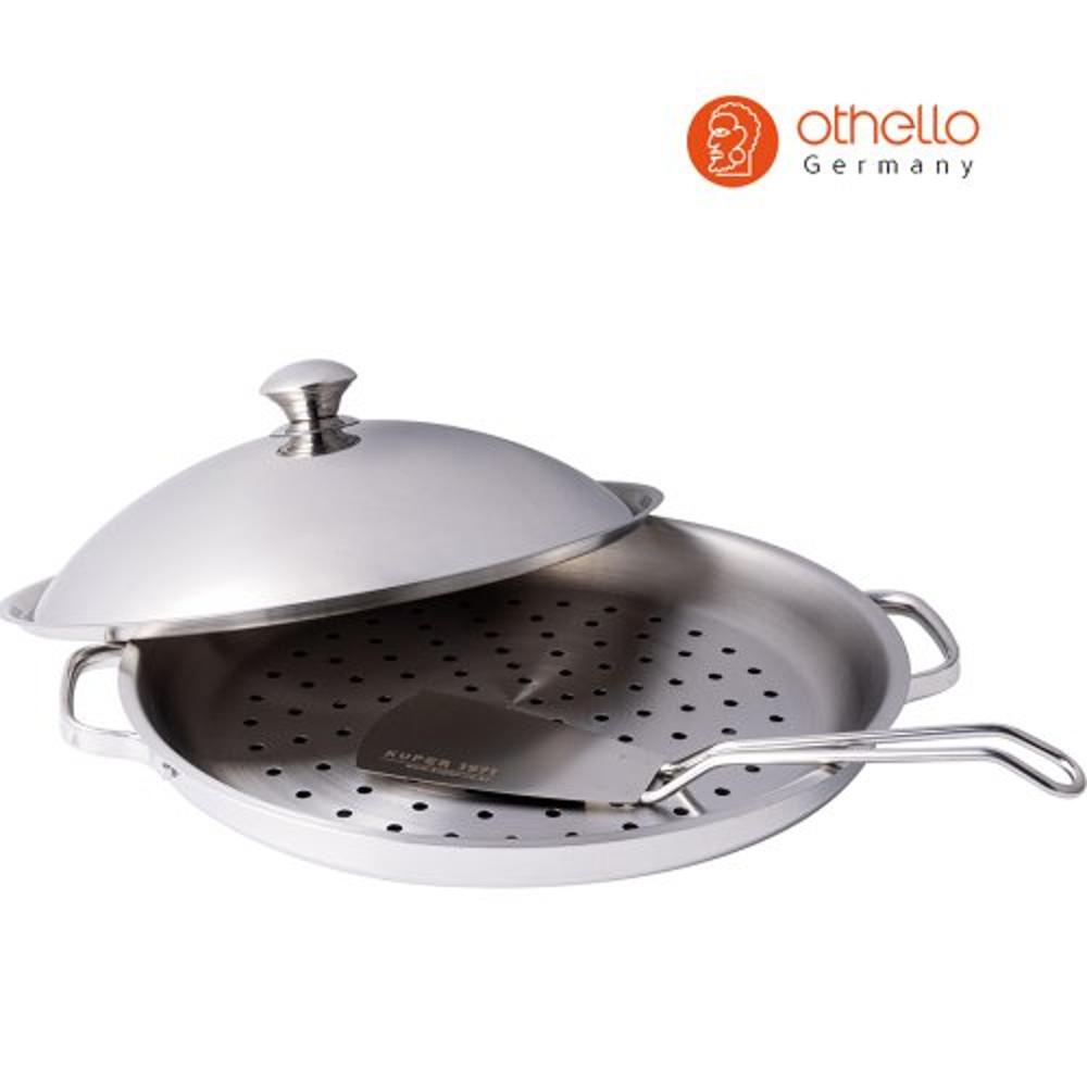 [쿠퍼](신세계 강남점)오델로 짜글이 스텐팬 30cm+찜판+팔랑이 뒤집개 SET