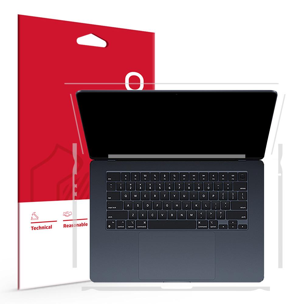 맥북에어 M3 15인치 무광 측면 외부보호필름 1매