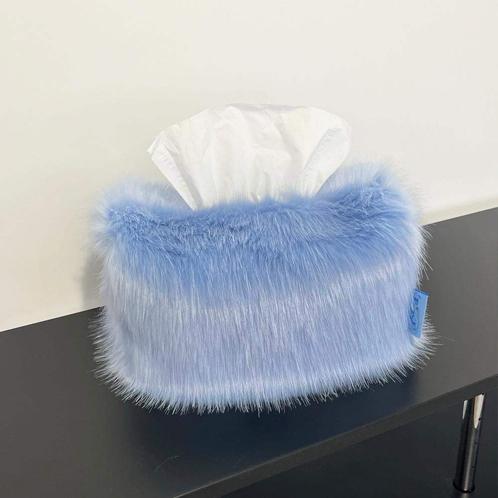 Fur-ppet Tissue Case (Sky Blue)