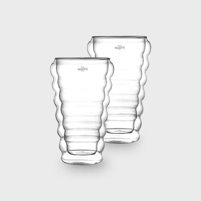 더블월 아넬리L 이중유리컵 480ml 2P