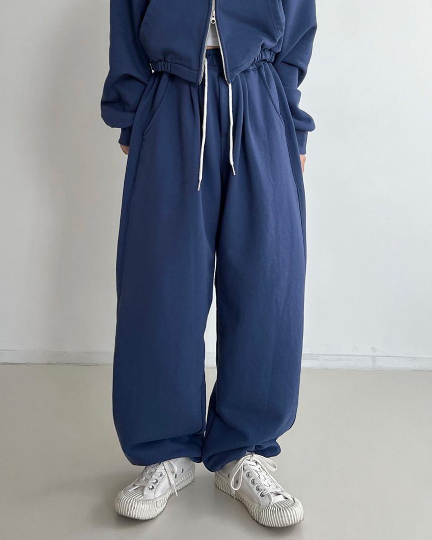 [unisex] 앤키 스트링 와이드 팬츠 (6color)