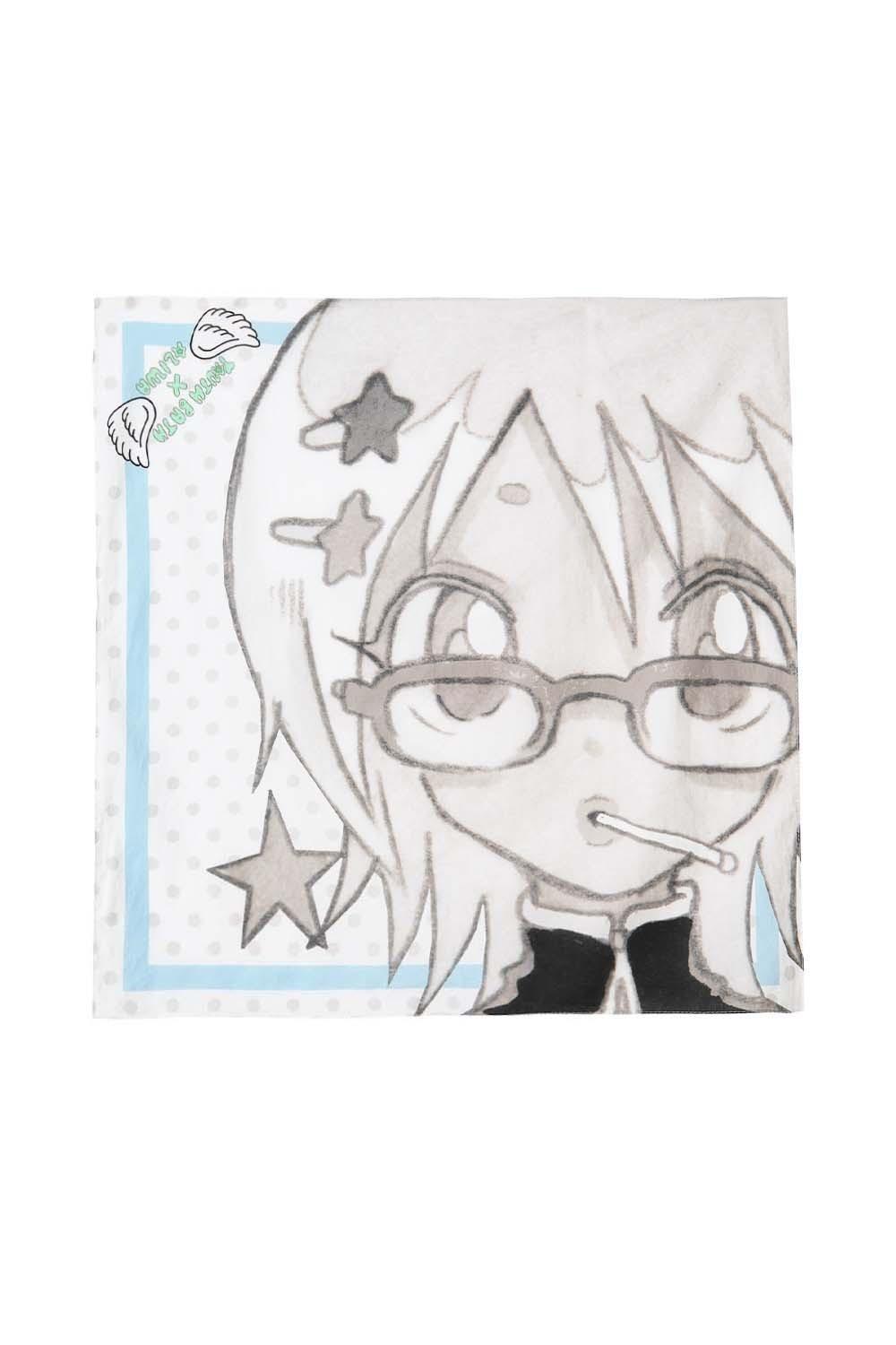 YB X Oliwa Dot Graphic Bandana [7월 11일 예약배송]