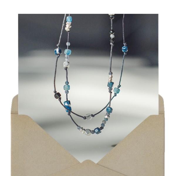 9月) 새벽의 곁에서, double line bracelet