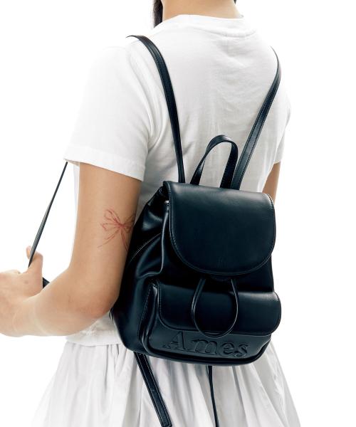 AMES MINI BACKPACK BLACK (AM2ESUAB40A)