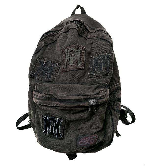 mpq washed patch backpack