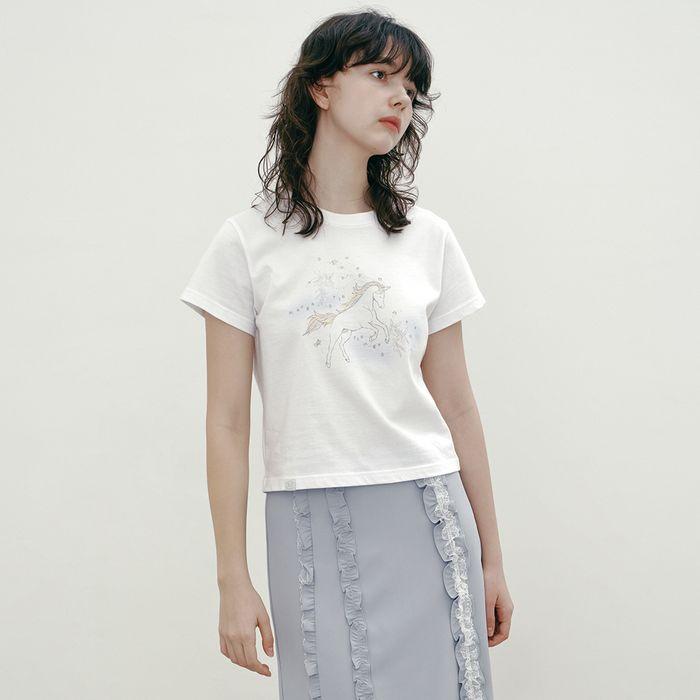 UNICORN T-SHIRT (WHITE)